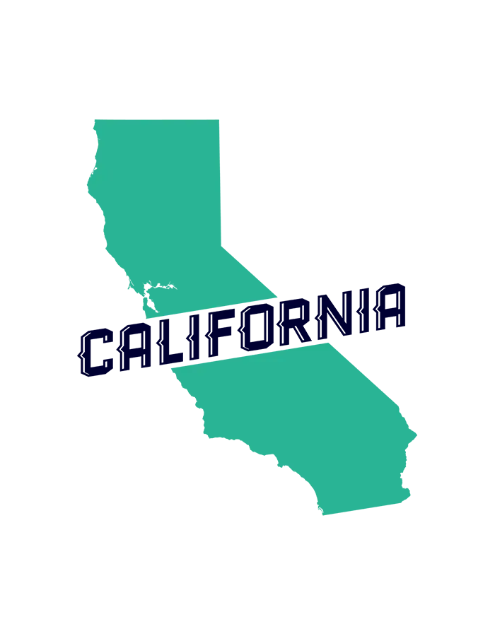 a map of california